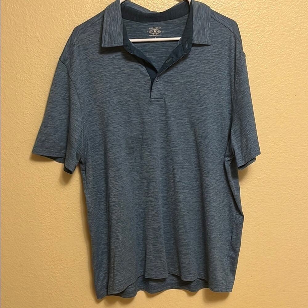 Classic Blue Polo Shirt with Soft Fabric and Relaxed Fit